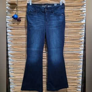 Torrid Dark Blue Flare Jeans